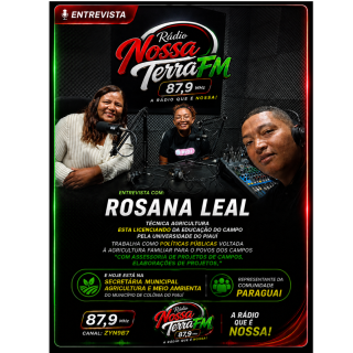 VOZES DA COMUNIDADE, ENTREVISTA COM ROSANA LEAL